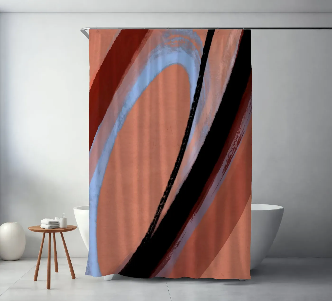 Wild Loop rideau de douche de treechild