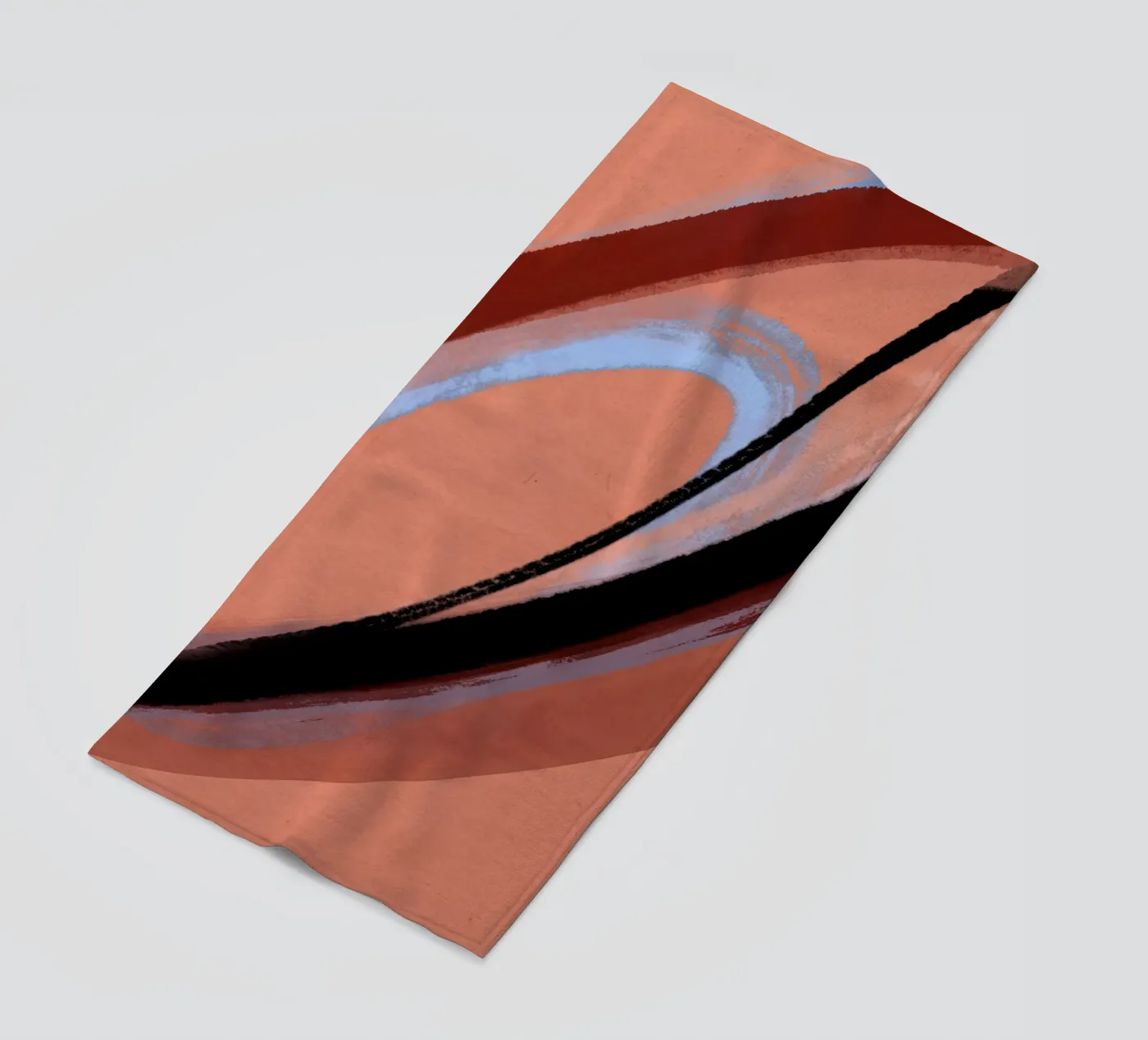 Wild Loop beach towel by treechild