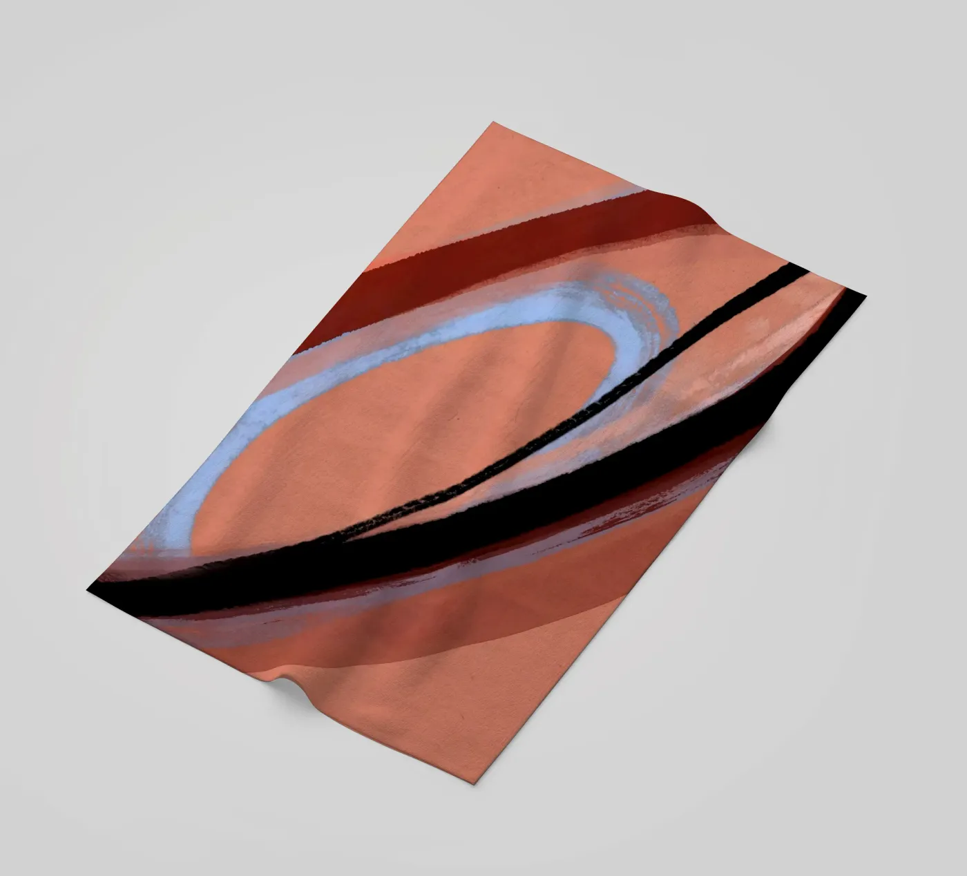 Wild Loop beach towel by treechild
