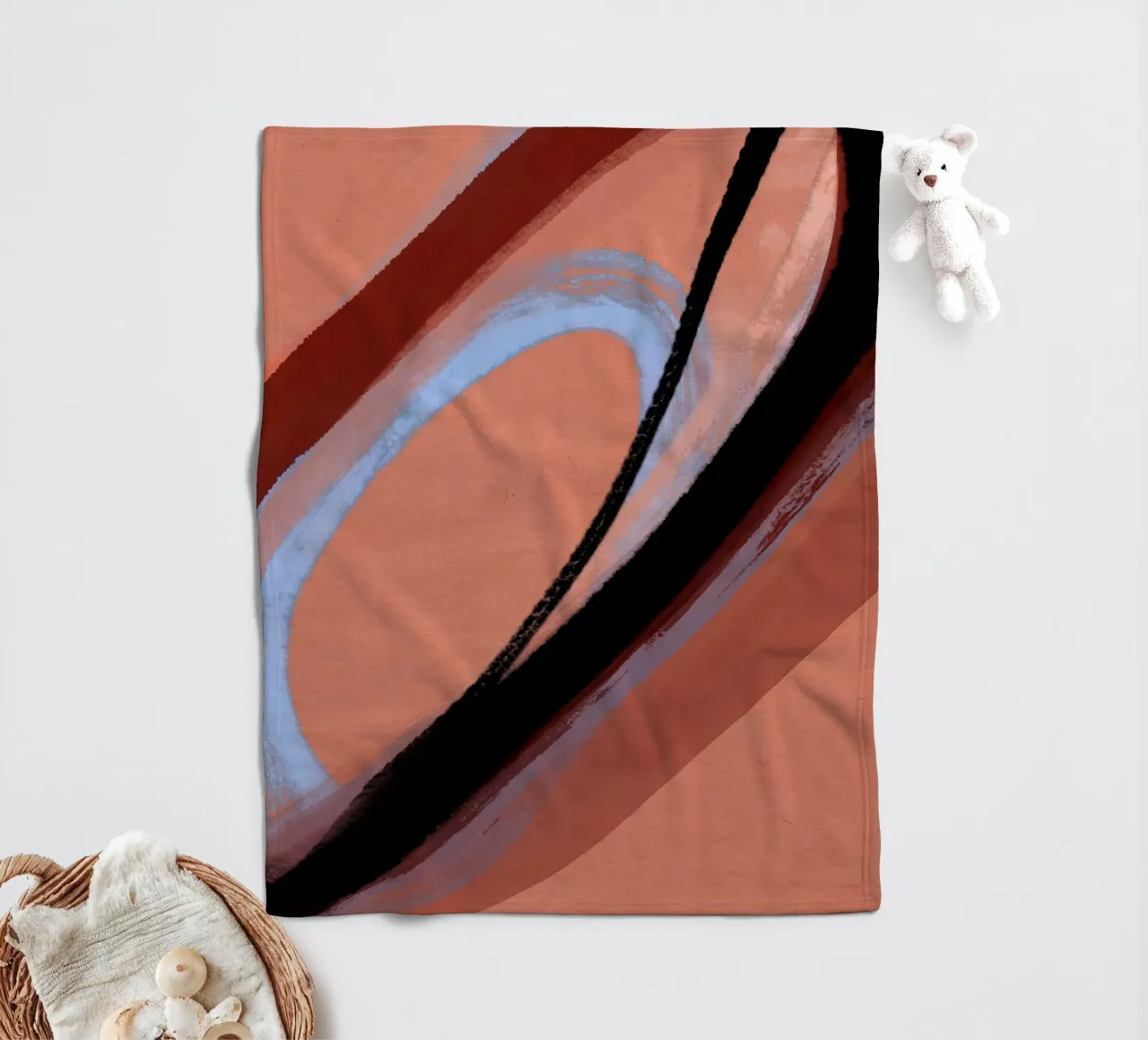 Wild Loop coperta in pile da treechild