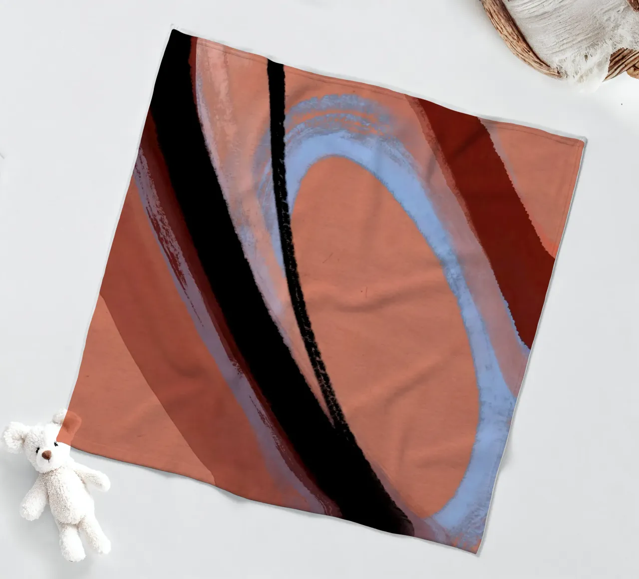 Wild Loop Fleecedecke von treechild