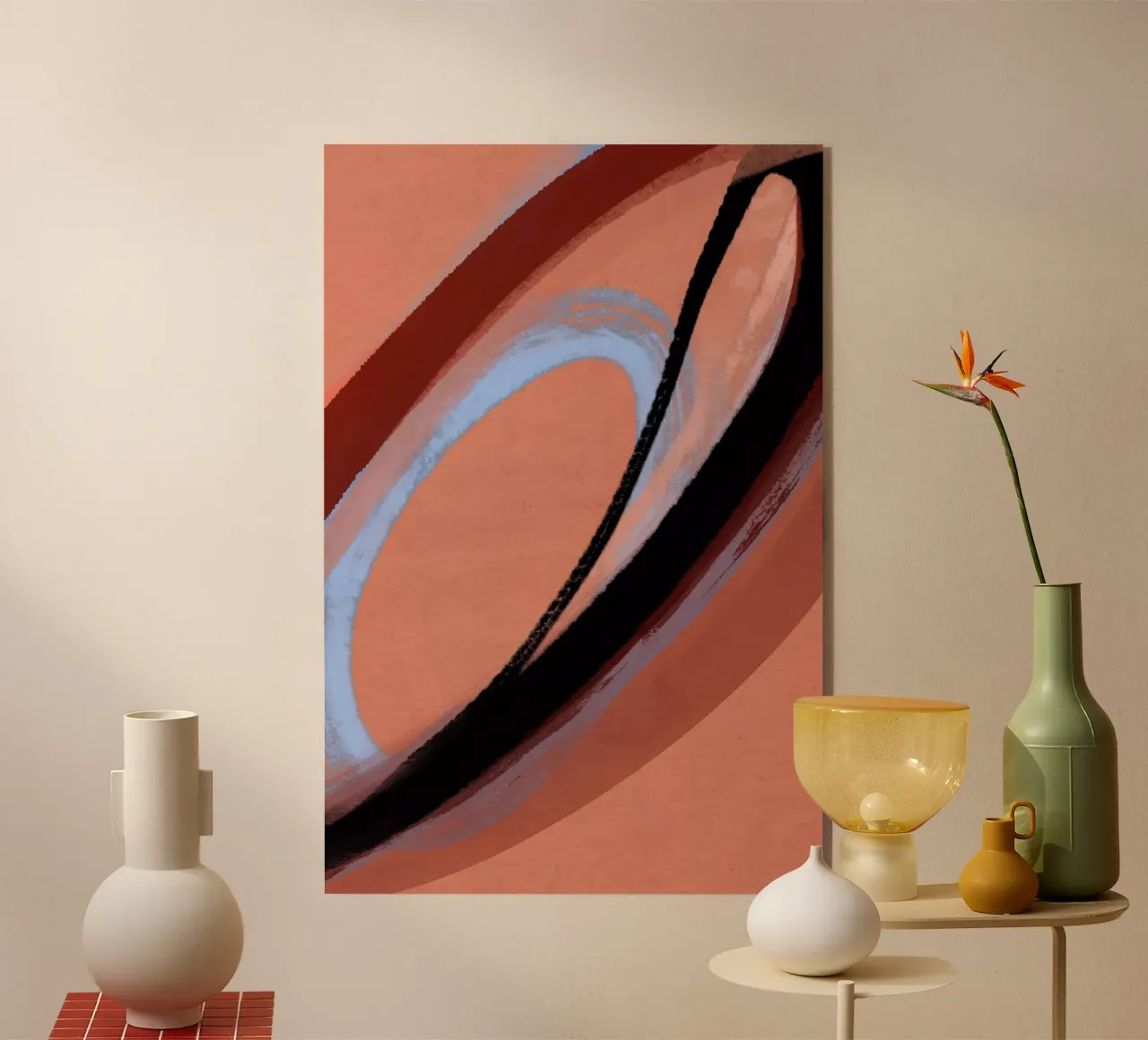 Wild Loop acrylic glass by treechild