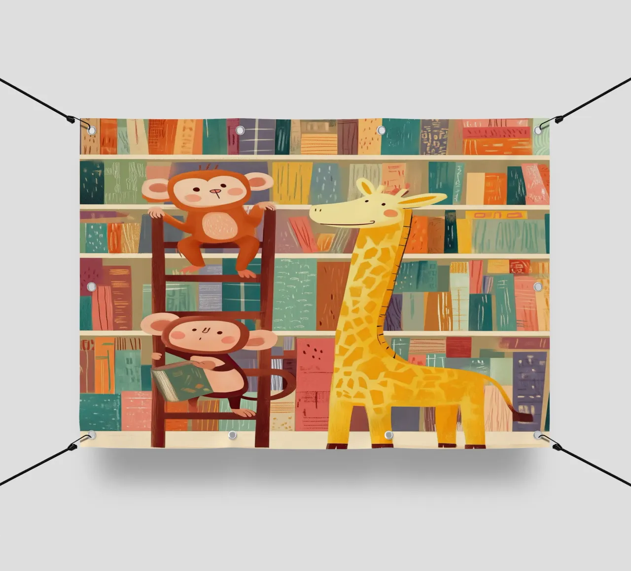 Tall Tales and Tiny Readers telo in pvc da Kiara