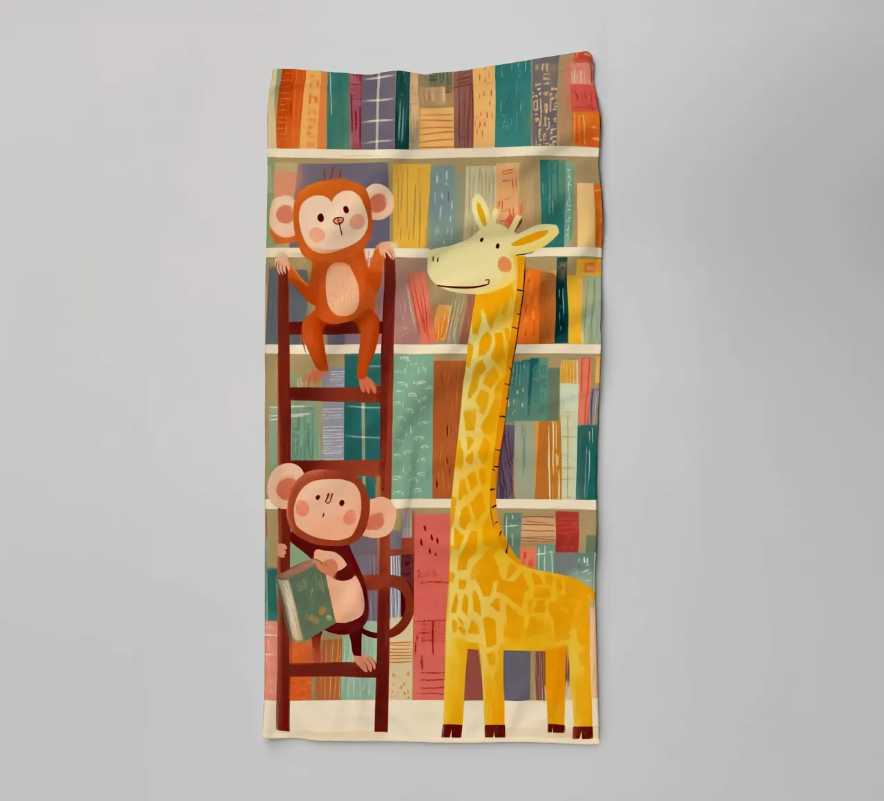 Tall Tales and Tiny Readers asciugamano da bagno da Kiara