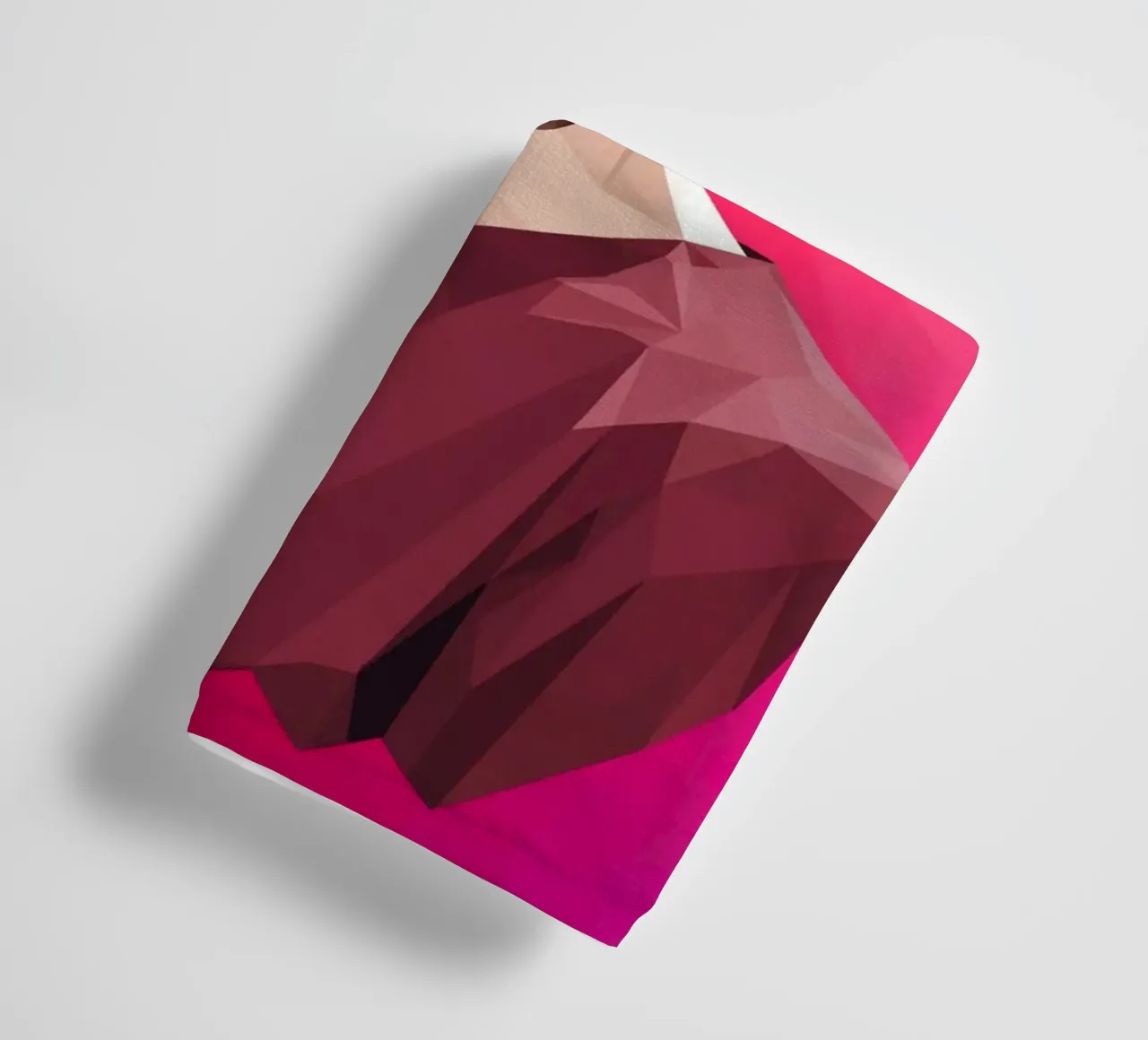 Audrey Hepburn Low poly asciugamano da bagno da Low Profile