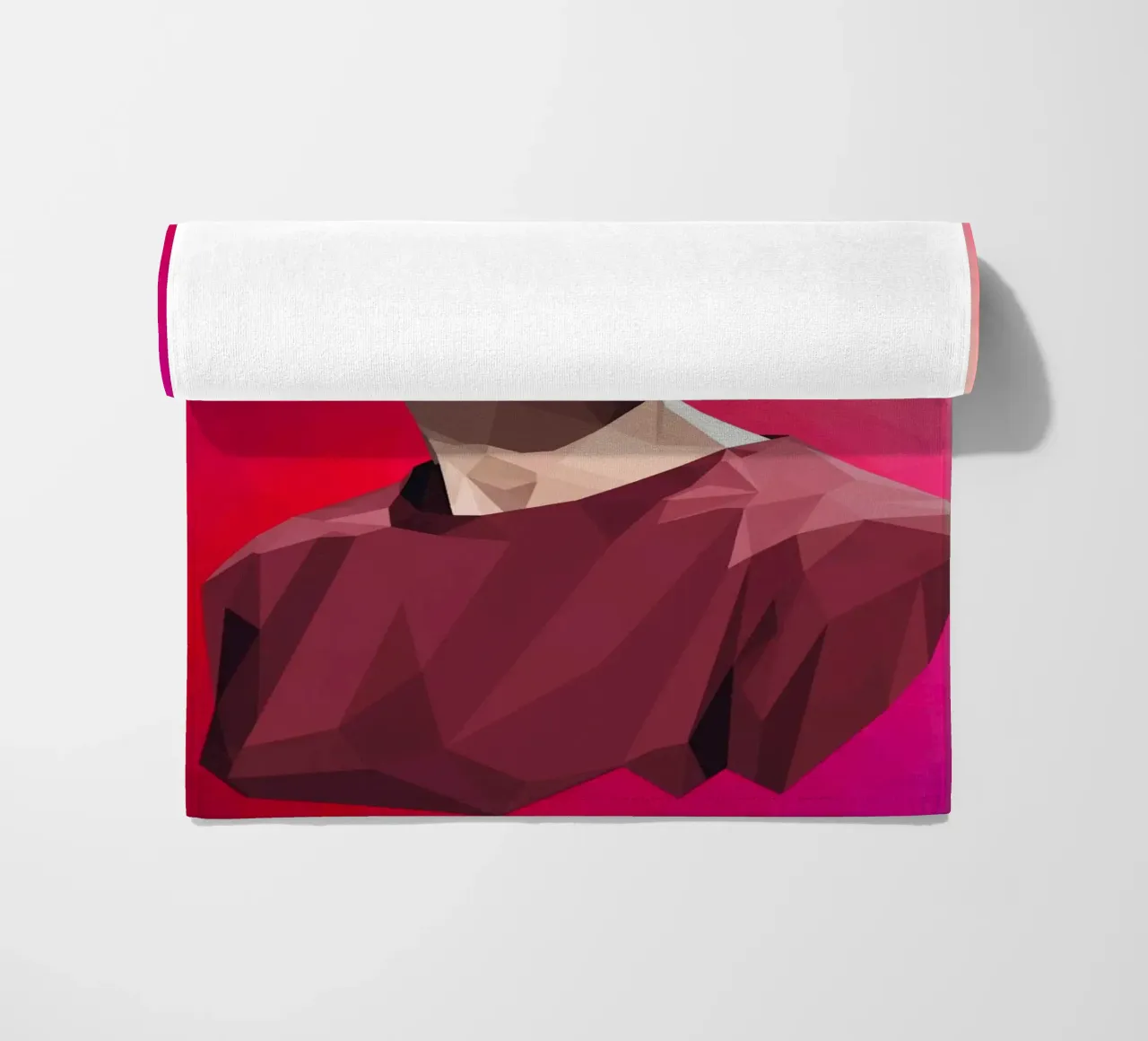 Audrey Hepburn Low poly telo mare da Low Profile