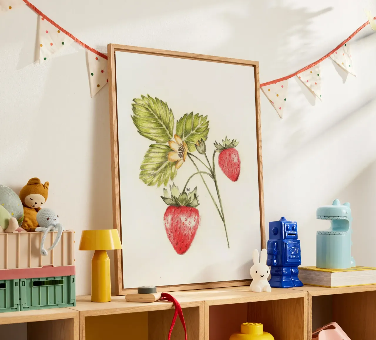 strawberry garden plexiglass da Nathys_illustration
