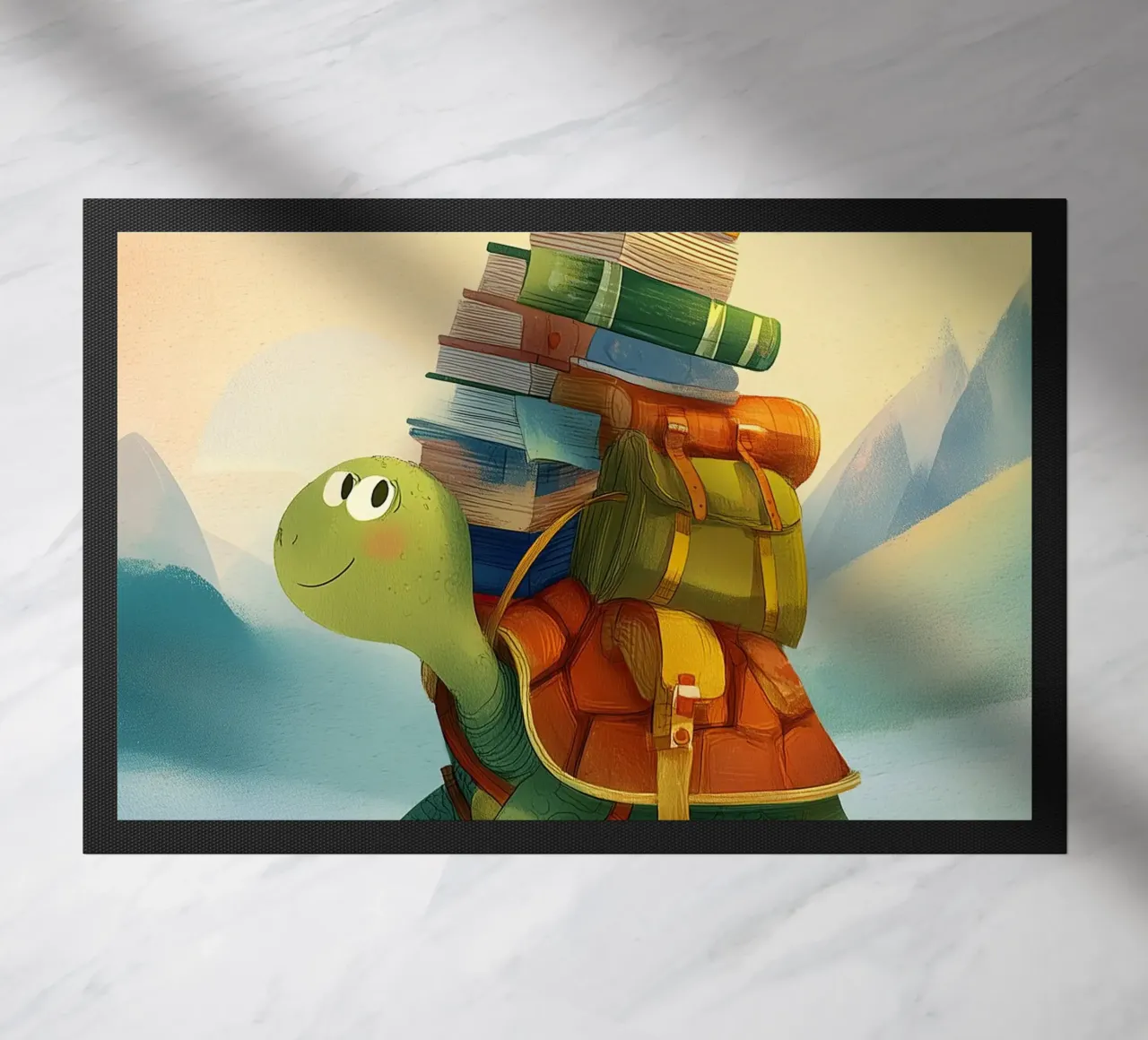 The Traveling Library Turtle zerbino da Kiara
