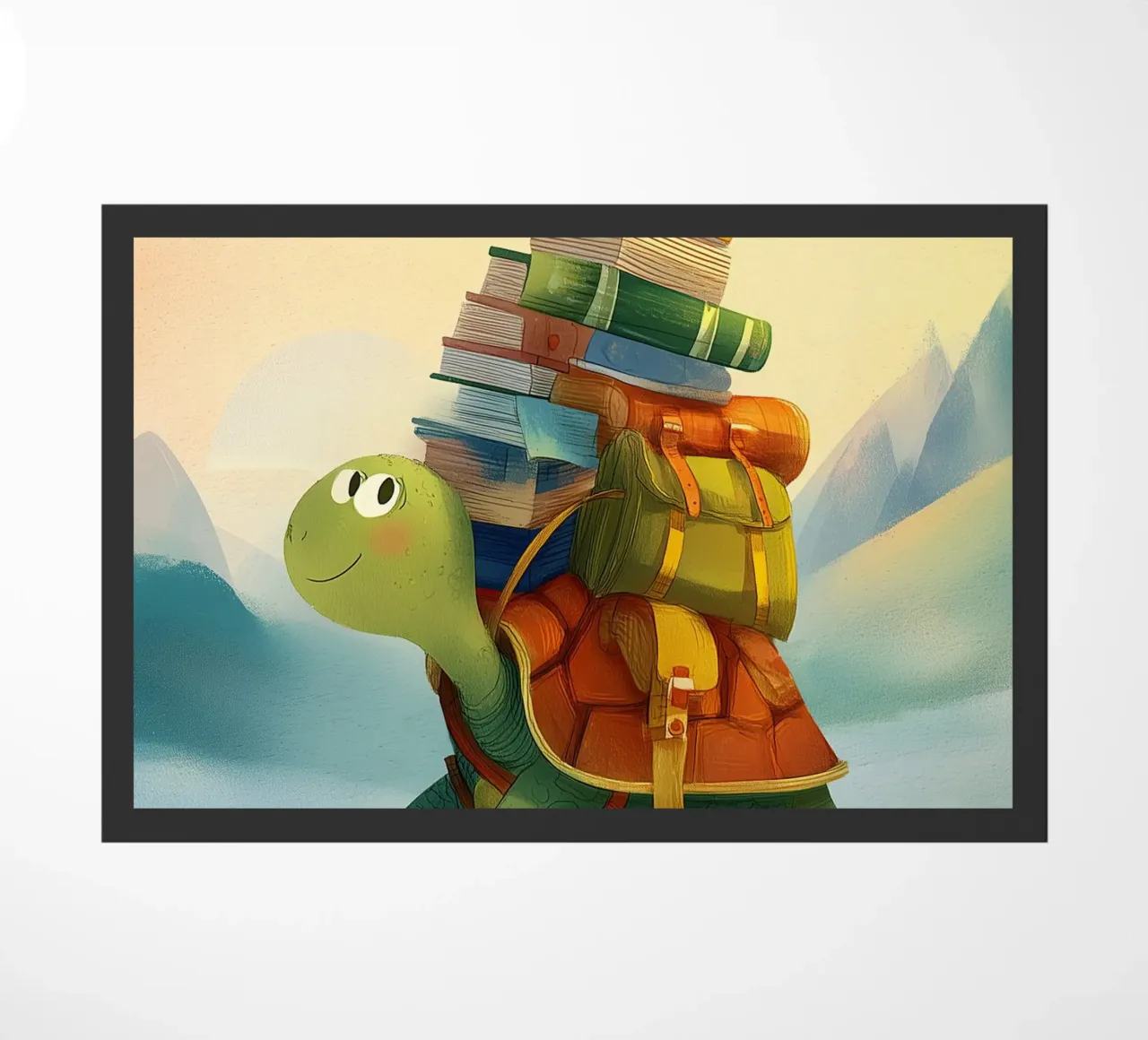 The Traveling Library Turtle zerbino da Kiara
