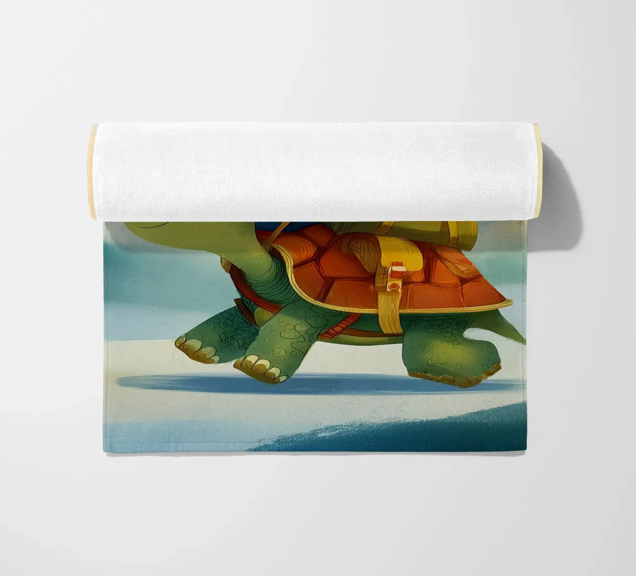 The Traveling Library Turtle telo mare da Kiara