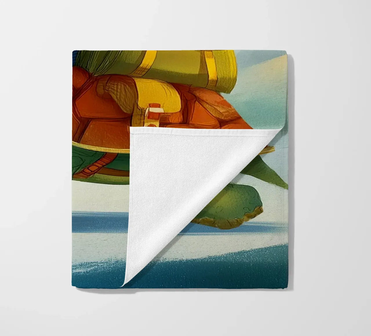 The Traveling Library Turtle telo mare da Kiara