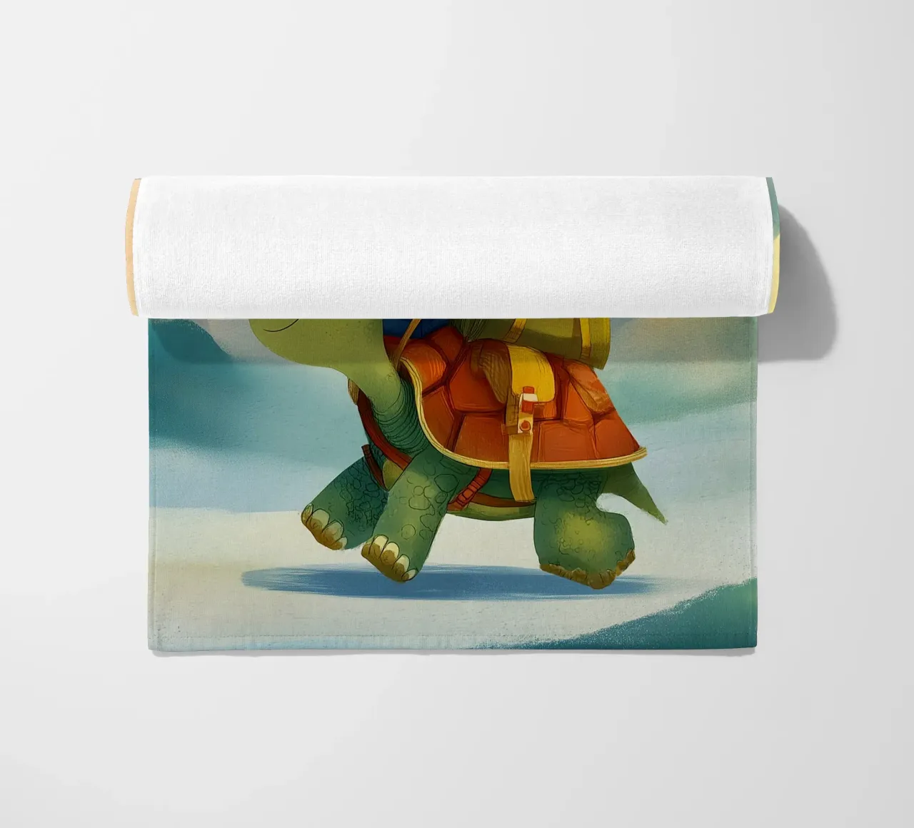 The Traveling Library Turtle telo mare da Kiara