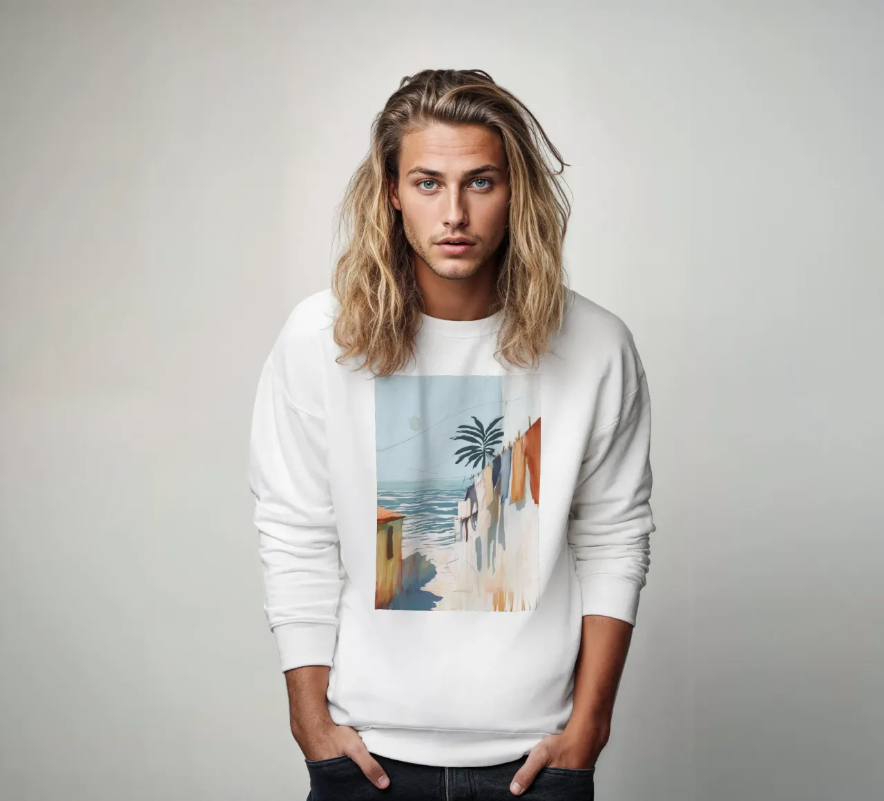 Dreams Hung to Dry felpa da Luca