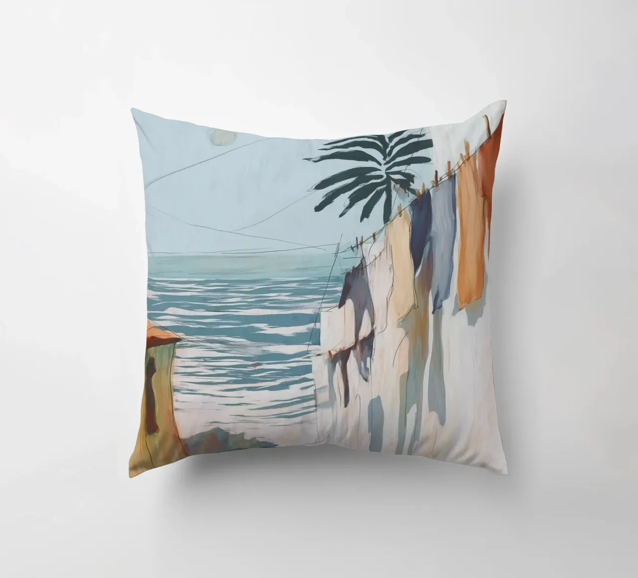 Dreams Hung to Dry cuscino da Luca