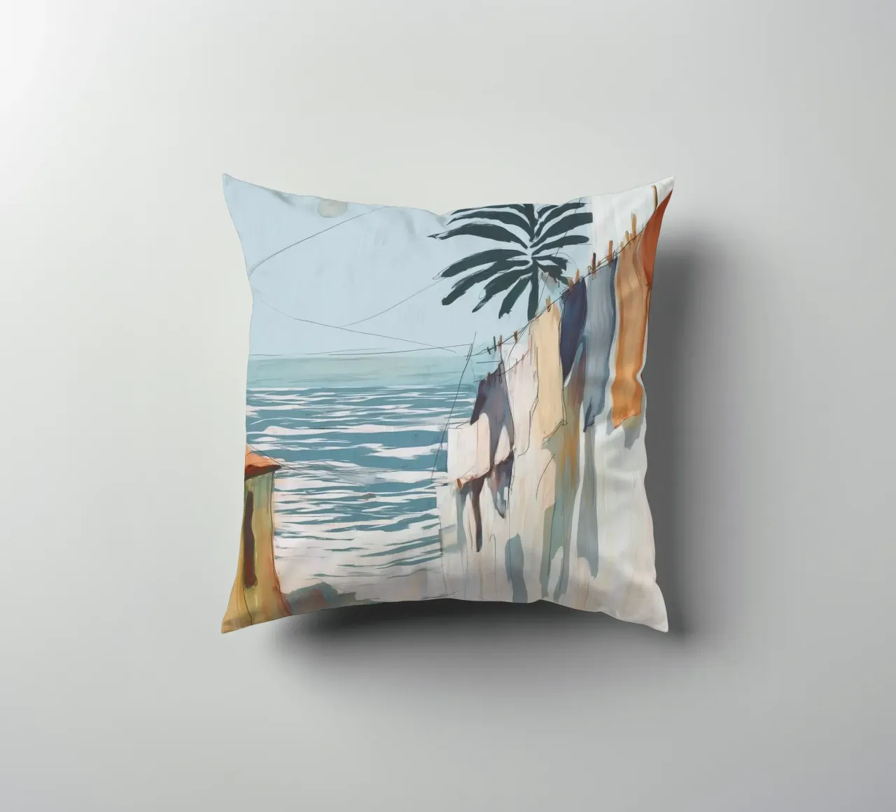 Dreams Hung to Dry cuscino da Luca