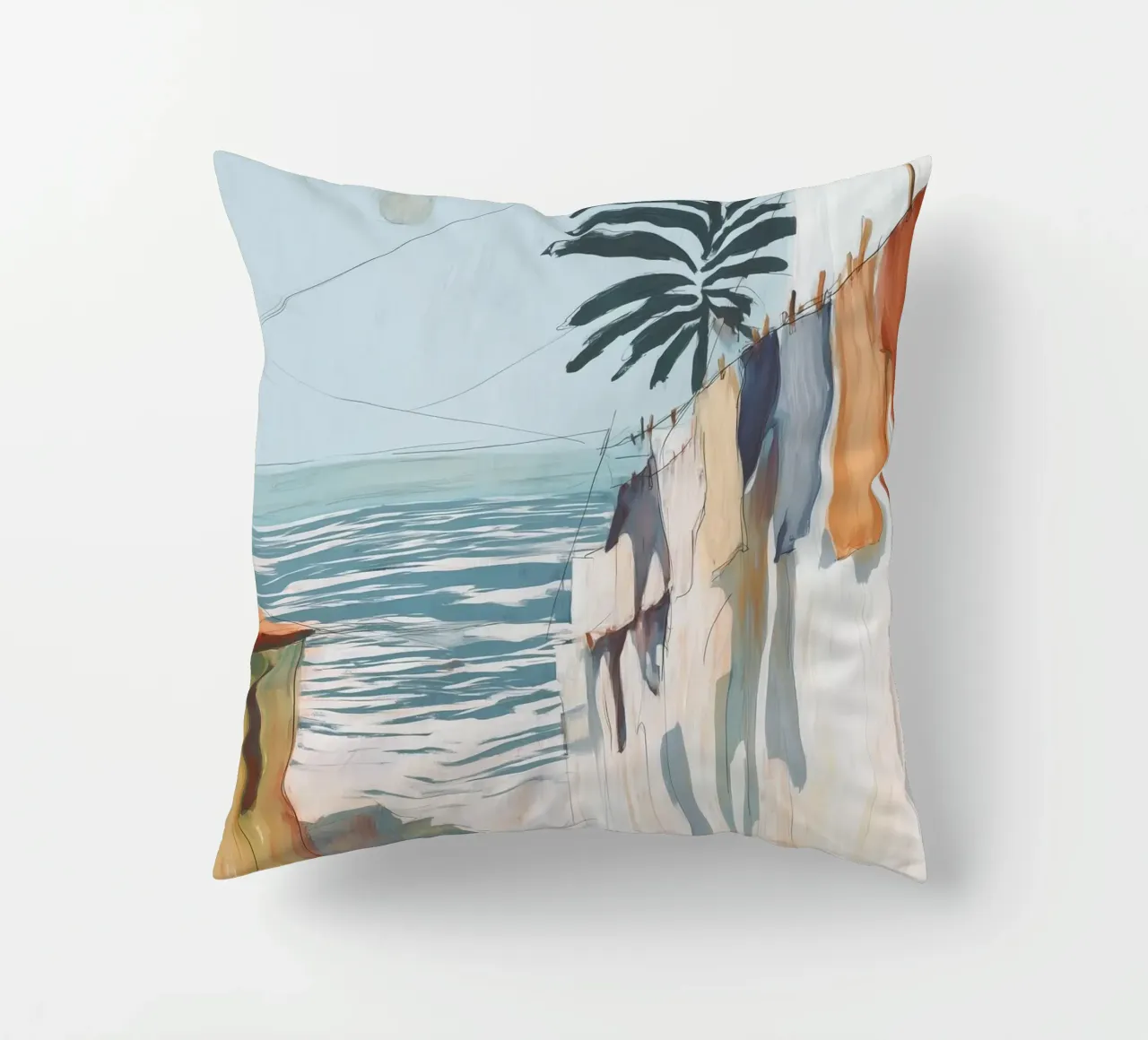 Dreams Hung to Dry cuscino da Luca