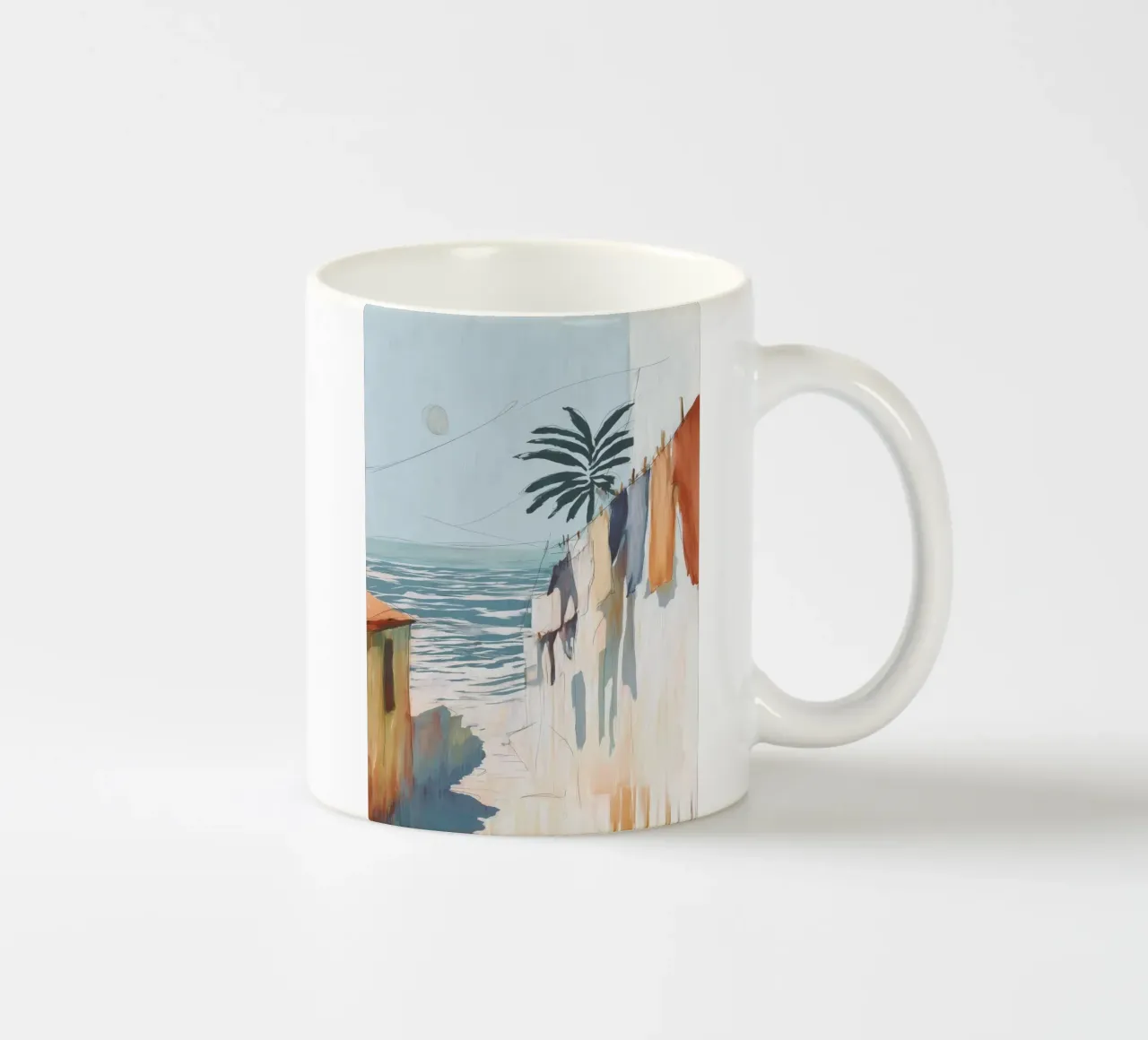 Dreams Hung to Dry tazza in ceramica da Luca