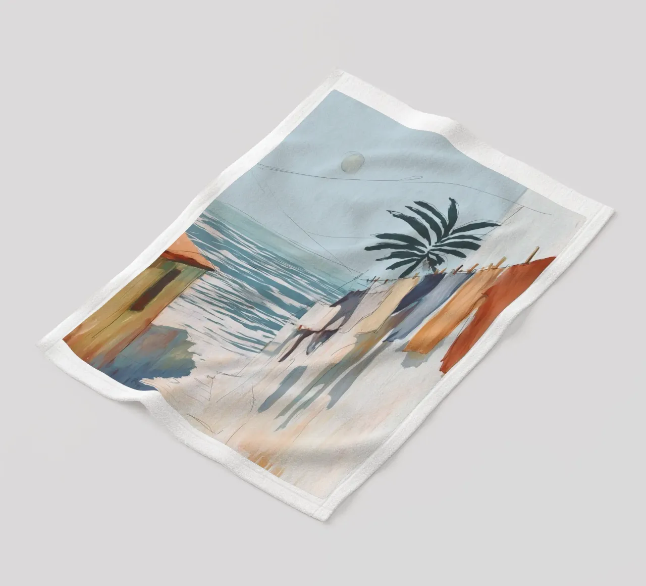 Dreams Hung to Dry coperta in pile da Luca