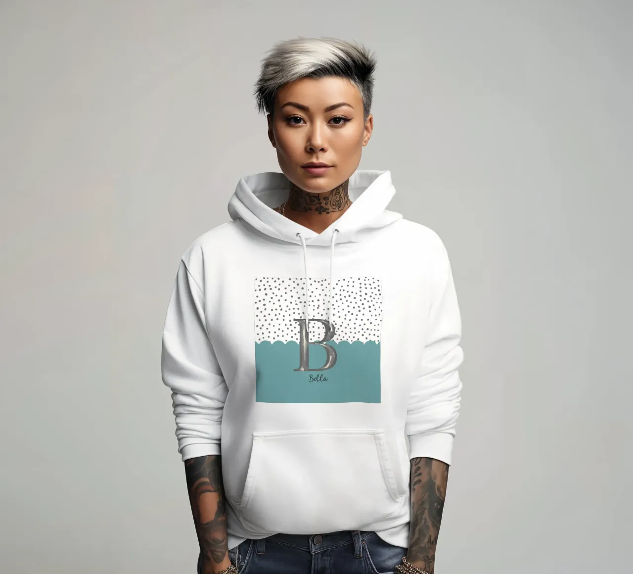 Make It Yours – Custom Name, Quote & Background Art hoodie by Doodle Dreams Art
