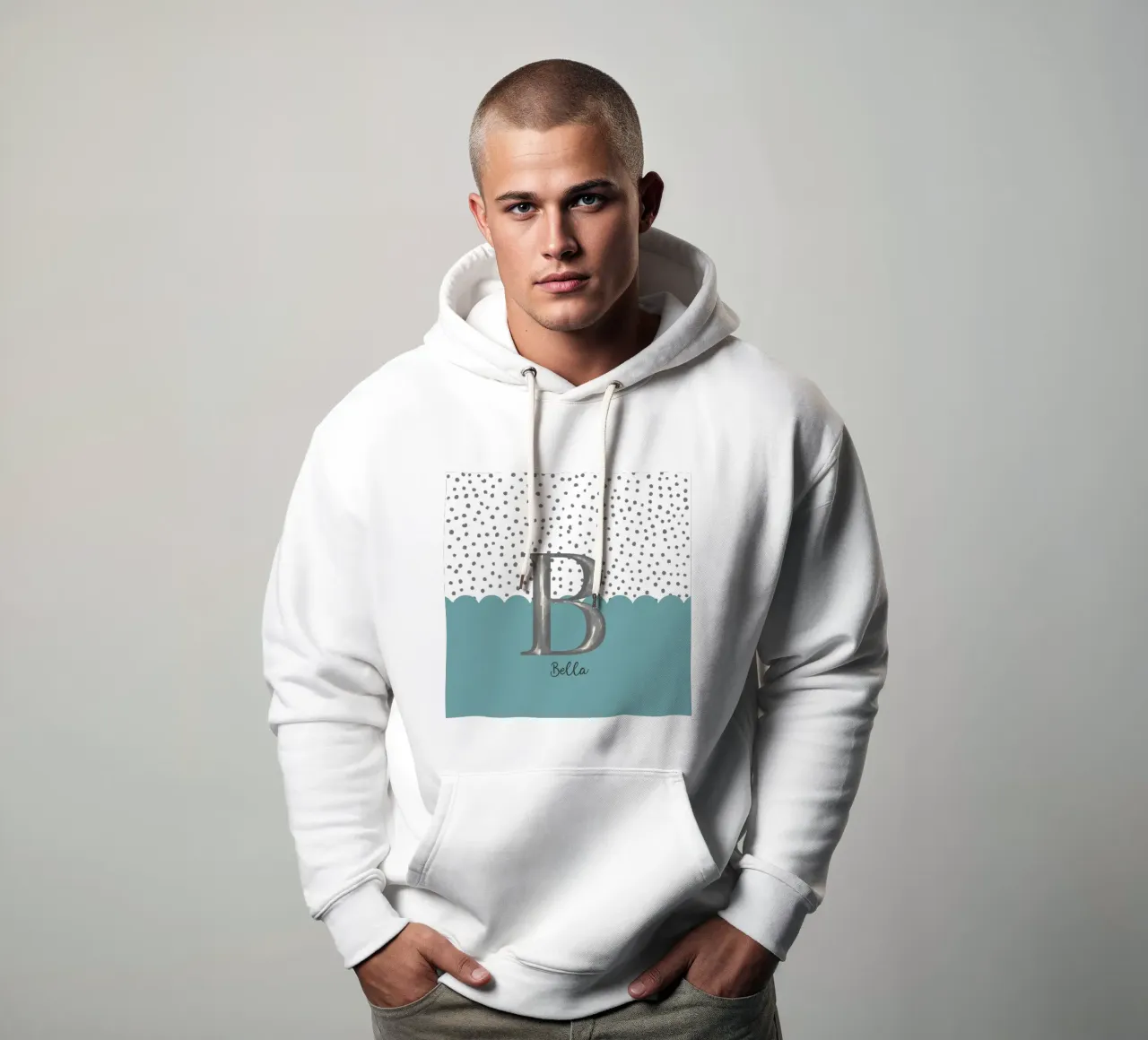 Make It Yours – Custom Name, Quote & Background Art hoodie by Doodle Dreams Art