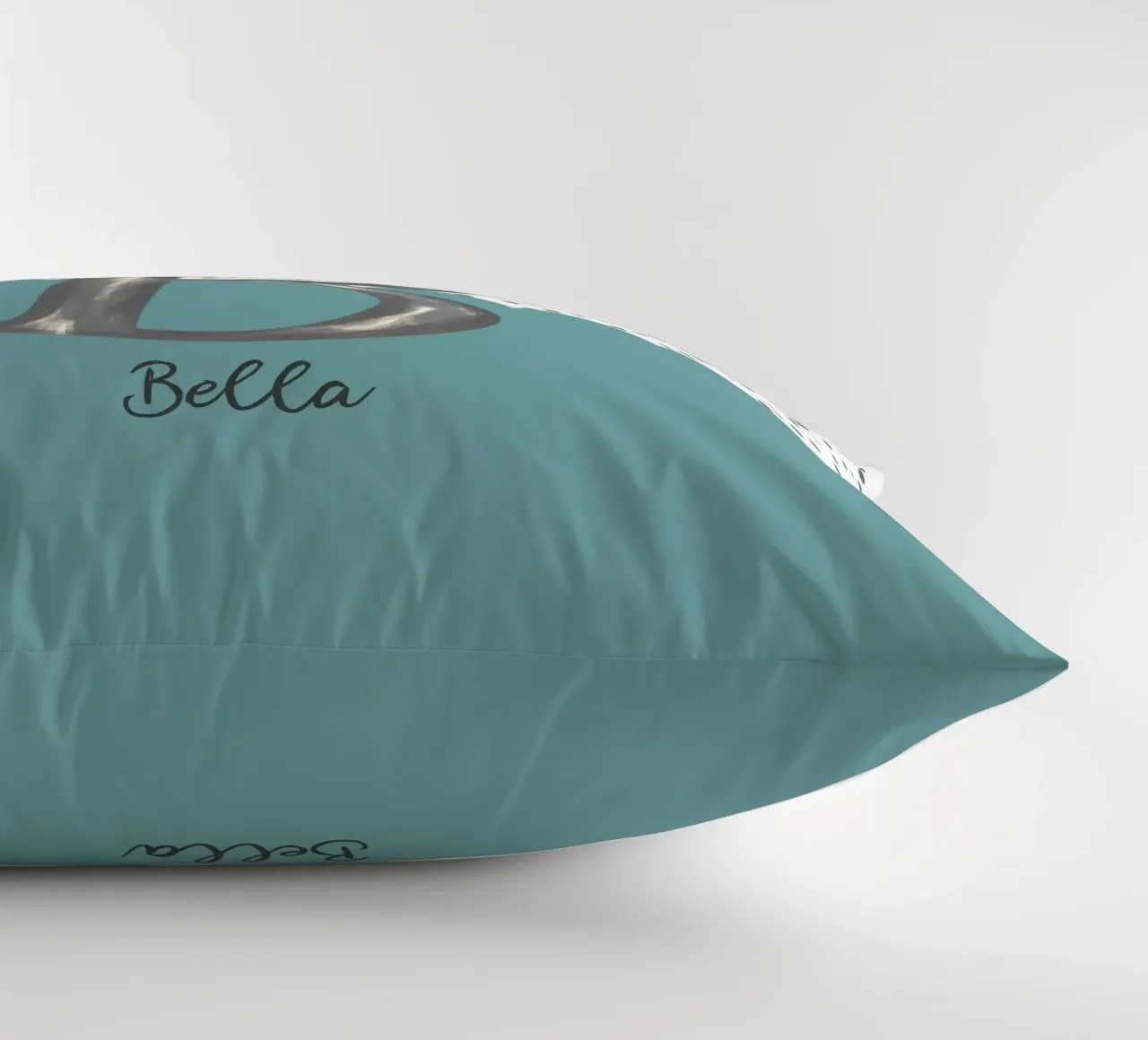 Make It Yours – Custom Name, Quote & Background Art decorative cushion by Doodle Dreams Art