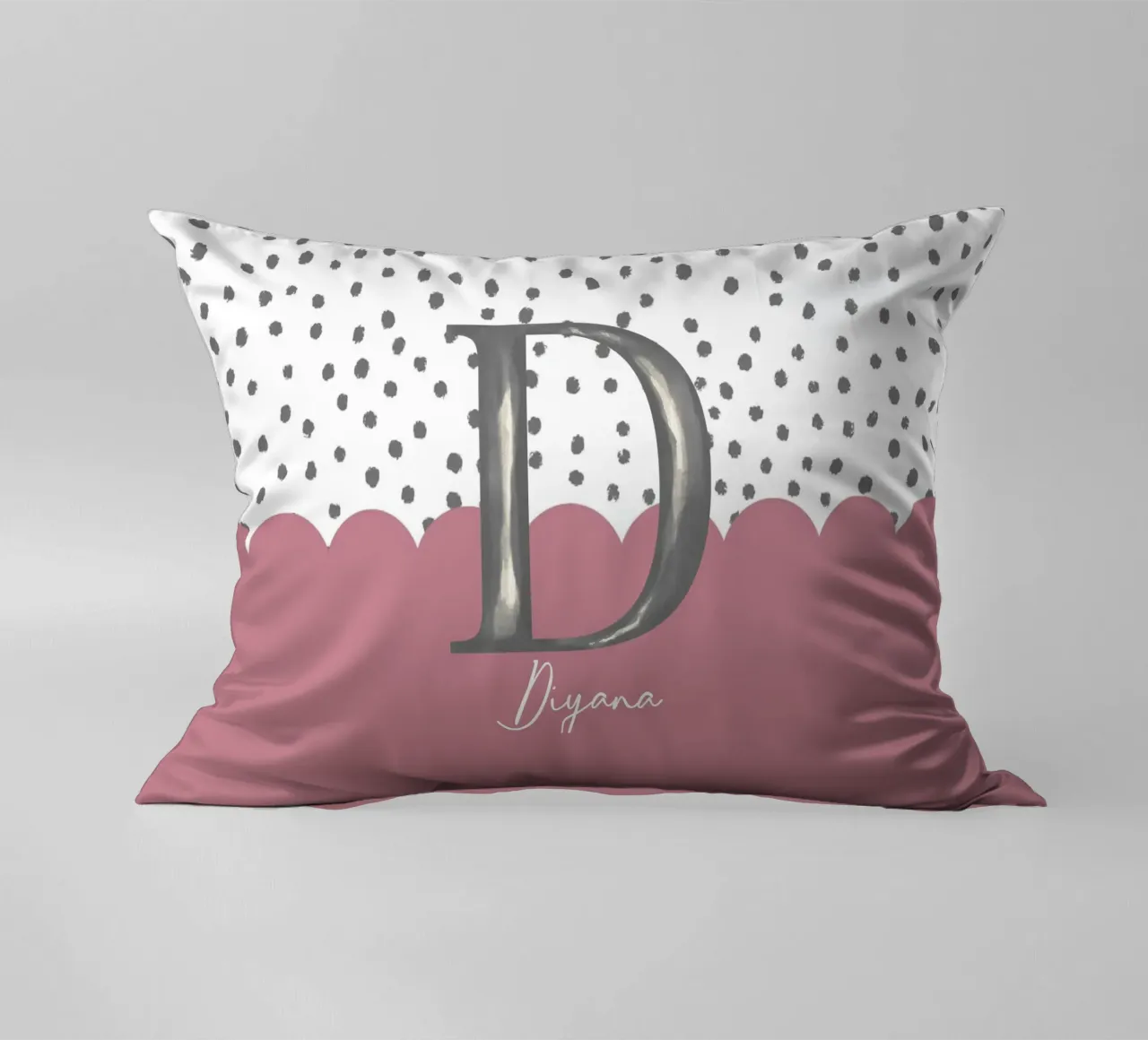 Make It Yours – Custom Name, Quote & Background Art decorative cushion by Doodle Dreams Art