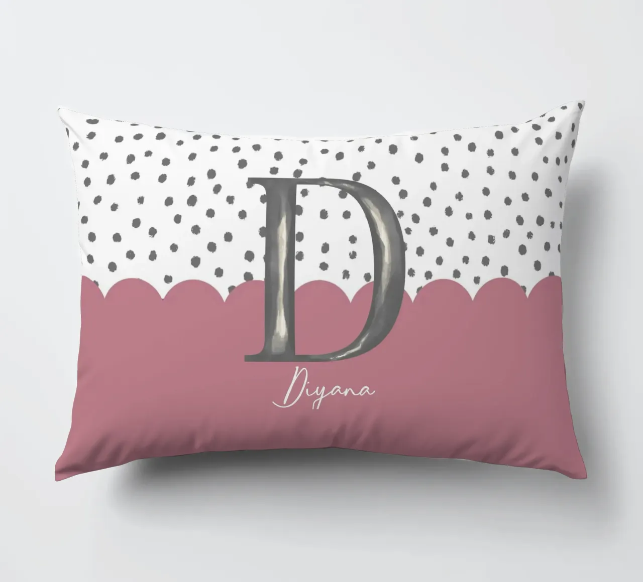 Make It Yours – Custom Name, Quote & Background Art decorative cushion by Doodle Dreams Art