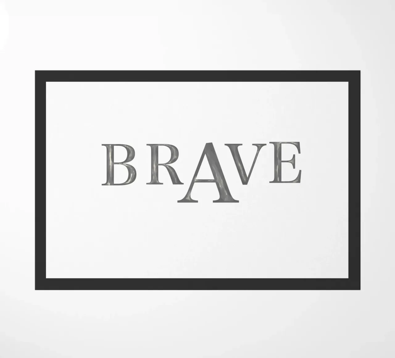 Make It Yours – Custom Name, Quote & Background Art doormat by Doodle Dreams Art