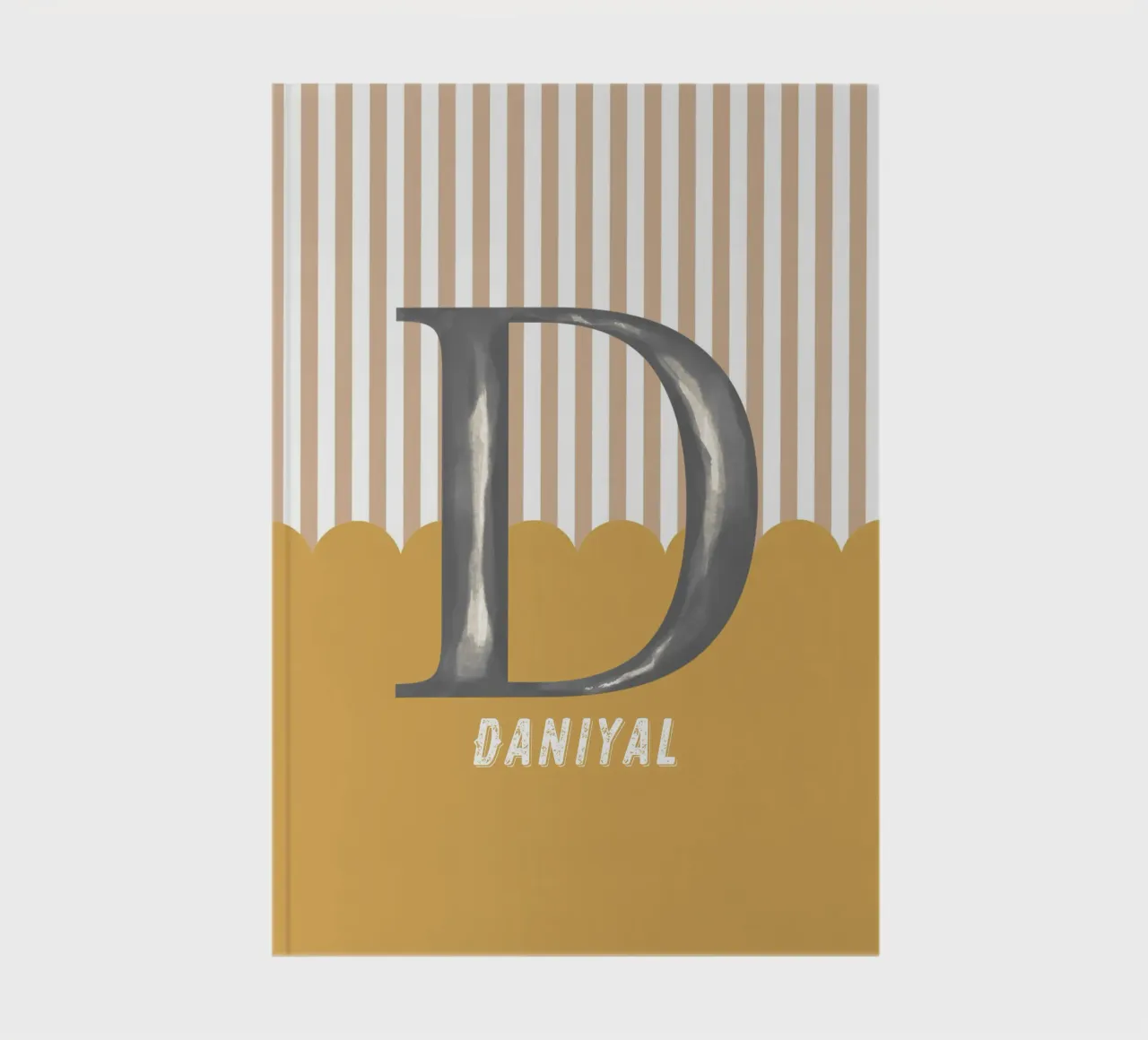 Make It Yours – Custom Name, Quote & Background Art notebook by Doodle Dreams Art