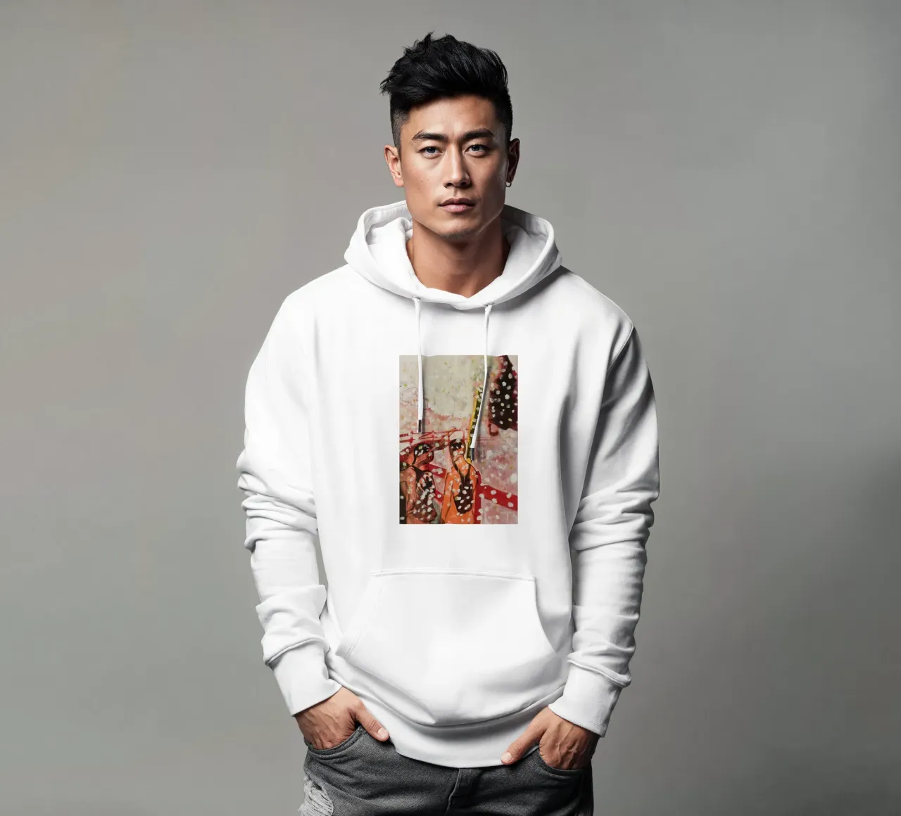 Peter Doig - Camino a Zermatt, 2022 sudadera con capucha de Milfordpaint