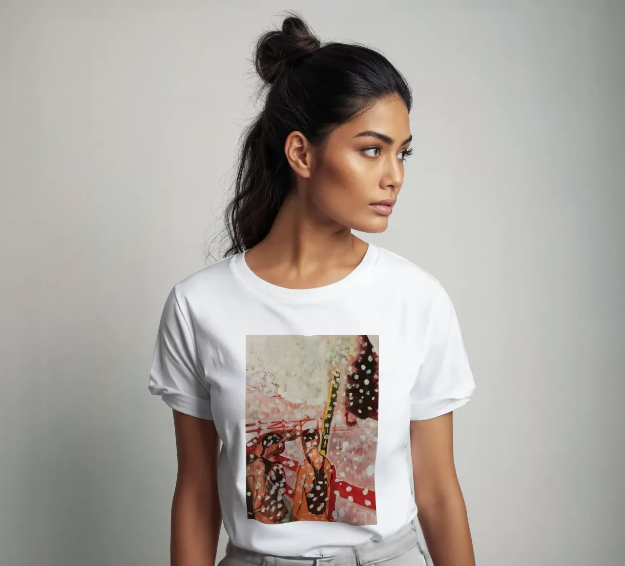 Peter Doig - Strada per Zermatt, 2022 t-shirt da Milfordpaint