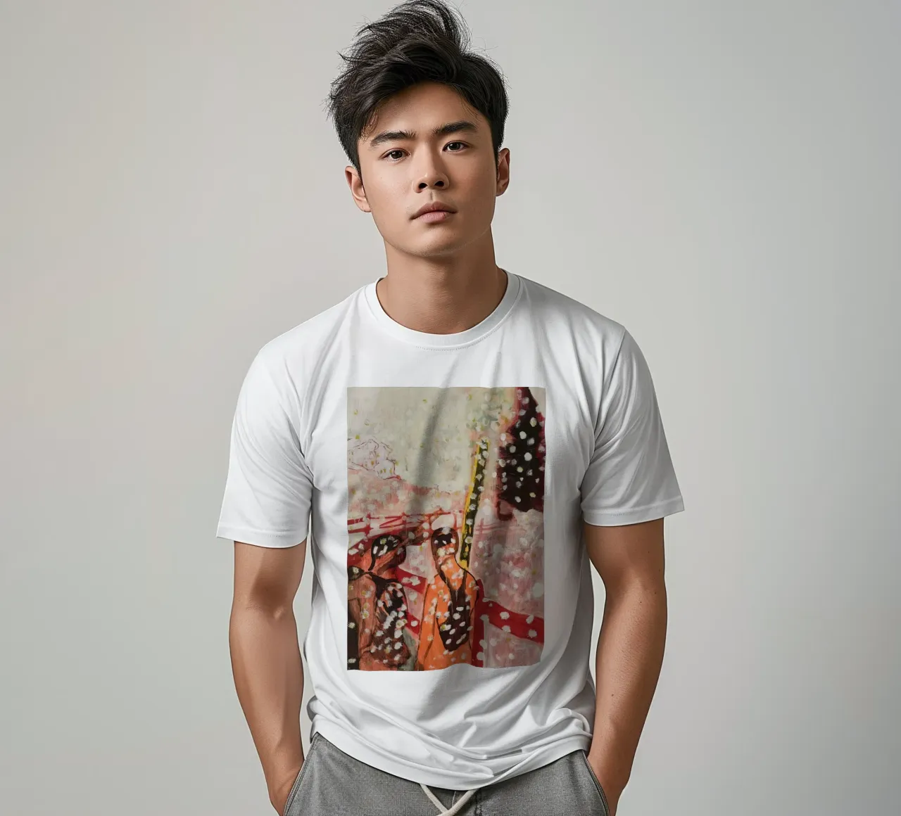 Peter Doig - Strada per Zermatt, 2022 t-shirt da Milfordpaint