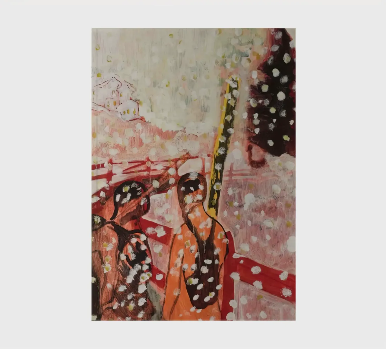 Peter Doig - Strada per Zermatt, 2022 diario da Milfordpaint