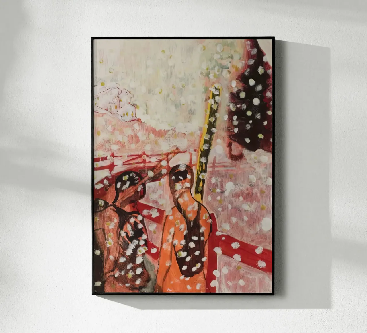 Peter Doig - Strada per Zermatt, 2022 plexiglass da Milfordpaint