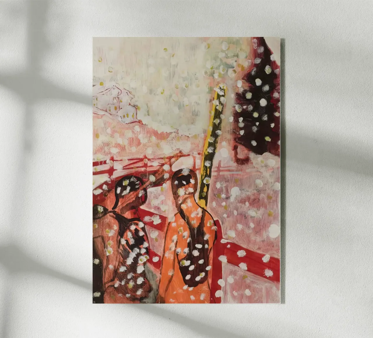 Peter Doig - Strada per Zermatt, 2022 plexiglass da Milfordpaint