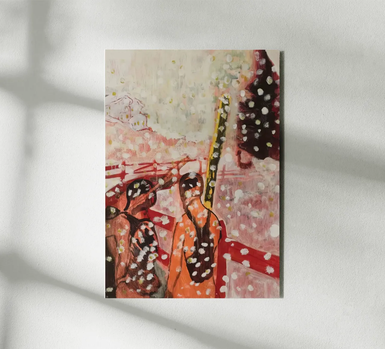 Peter Doig - Strada per Zermatt, 2022 pannello forex da Milfordpaint
