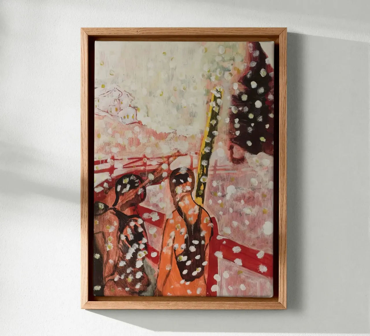 Peter Doig - Strada per Zermatt, 2022 tela da Milfordpaint