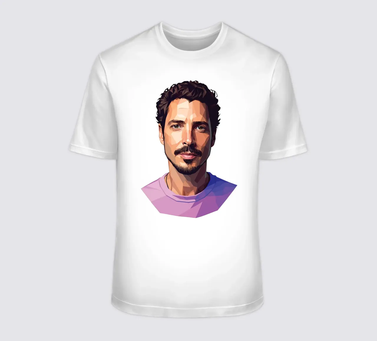 Chris Cornell Low poly t-shirt da Low Profile