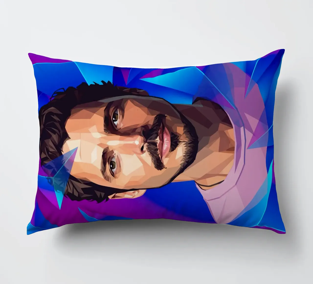 Chris Cornell Low poly cuscino da Low Profile