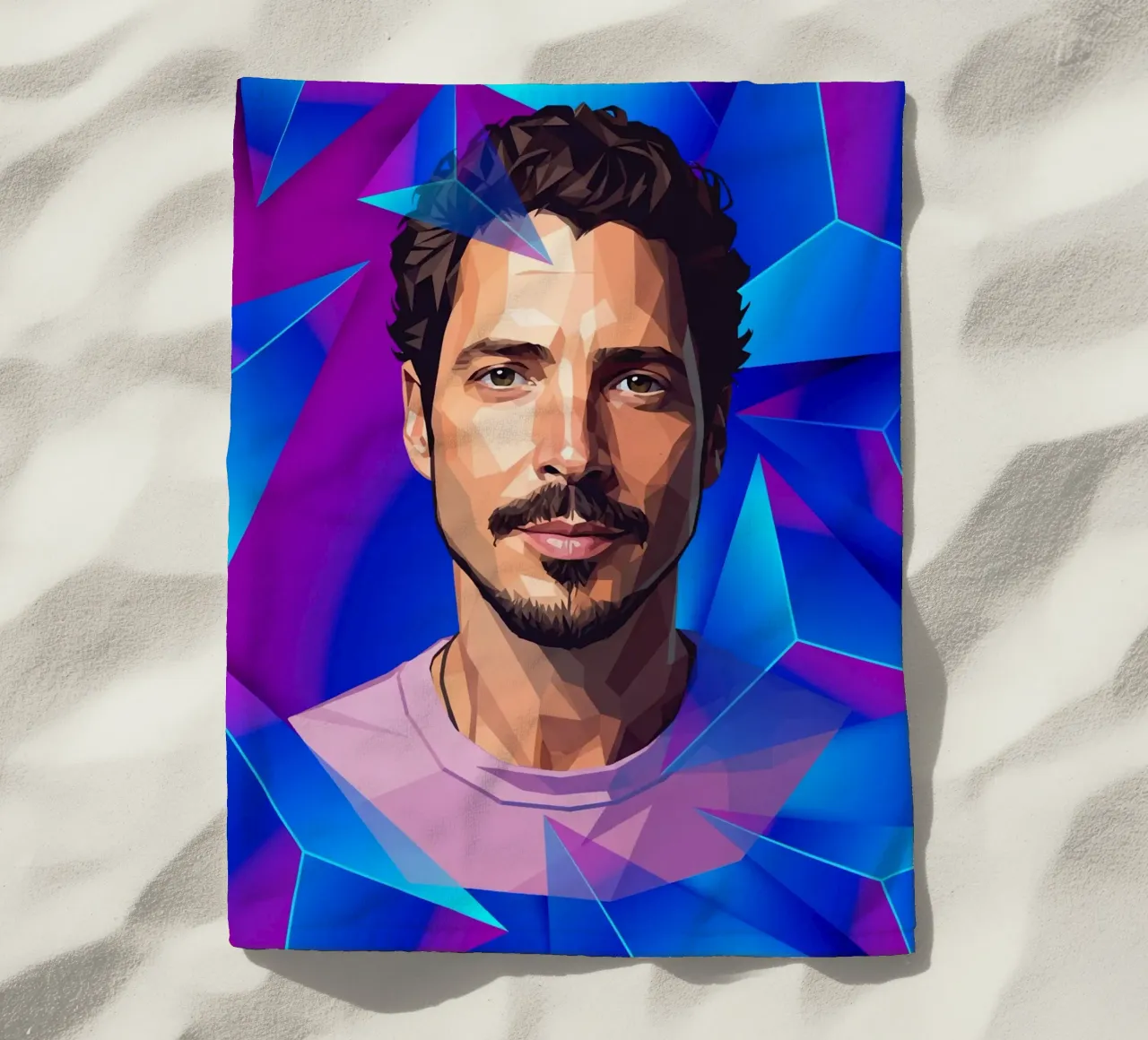 Chris Cornell Low poly telo mare da Low Profile