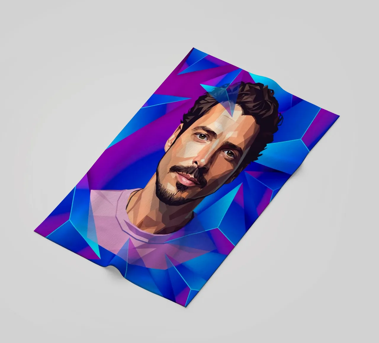 Chris Cornell Low poly telo mare da Low Profile