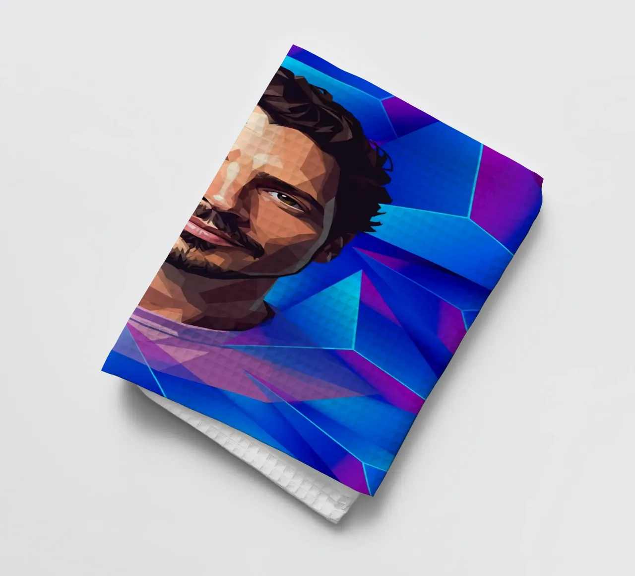 Chris Cornell Low poly canovaccio da cucina da Low Profile