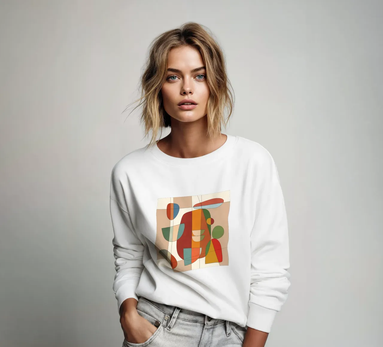 Modern Abstract Art 12 sweatshirt by cityart