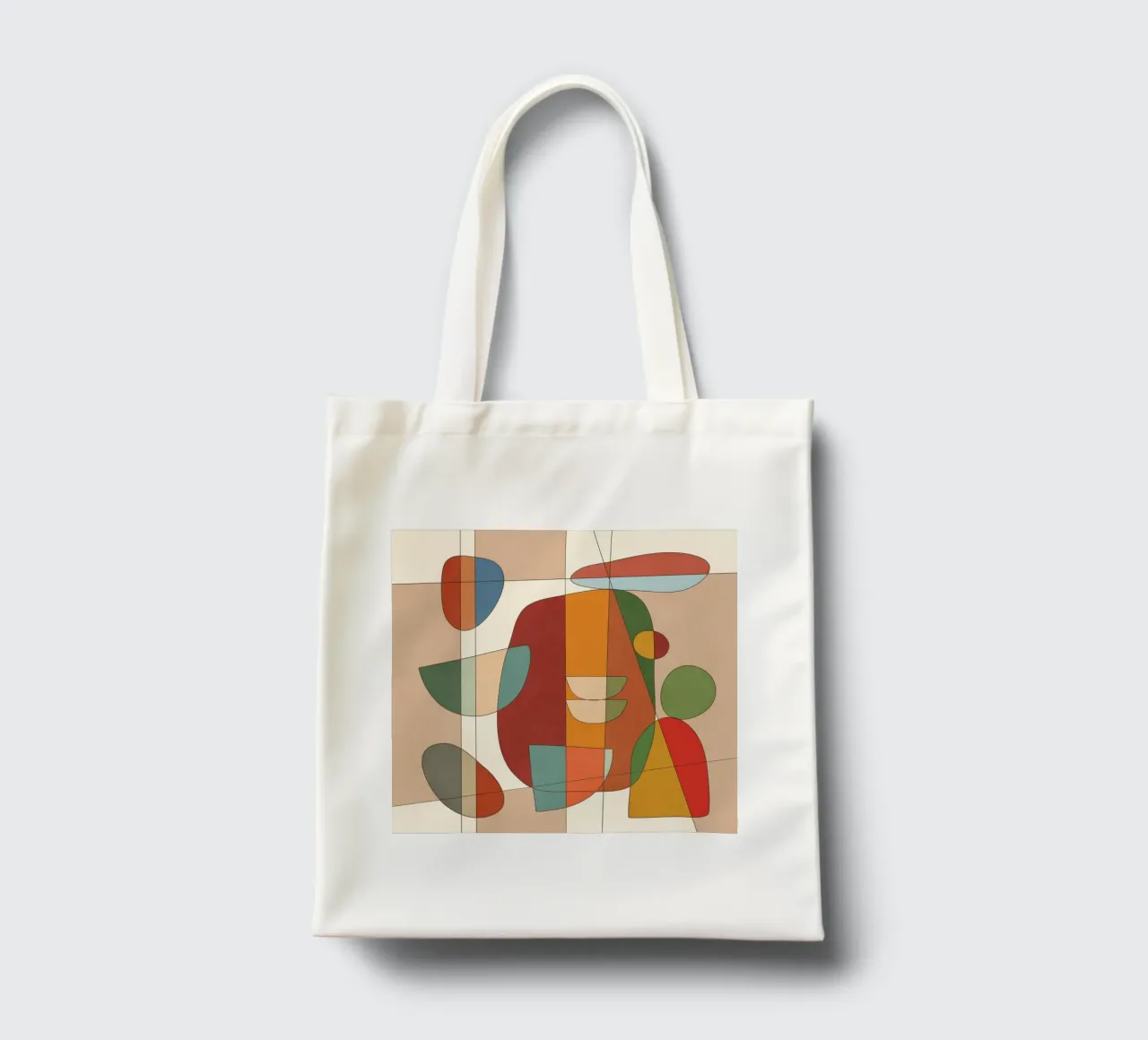 Modern Abstract Art 12 borsa in juta da cityart