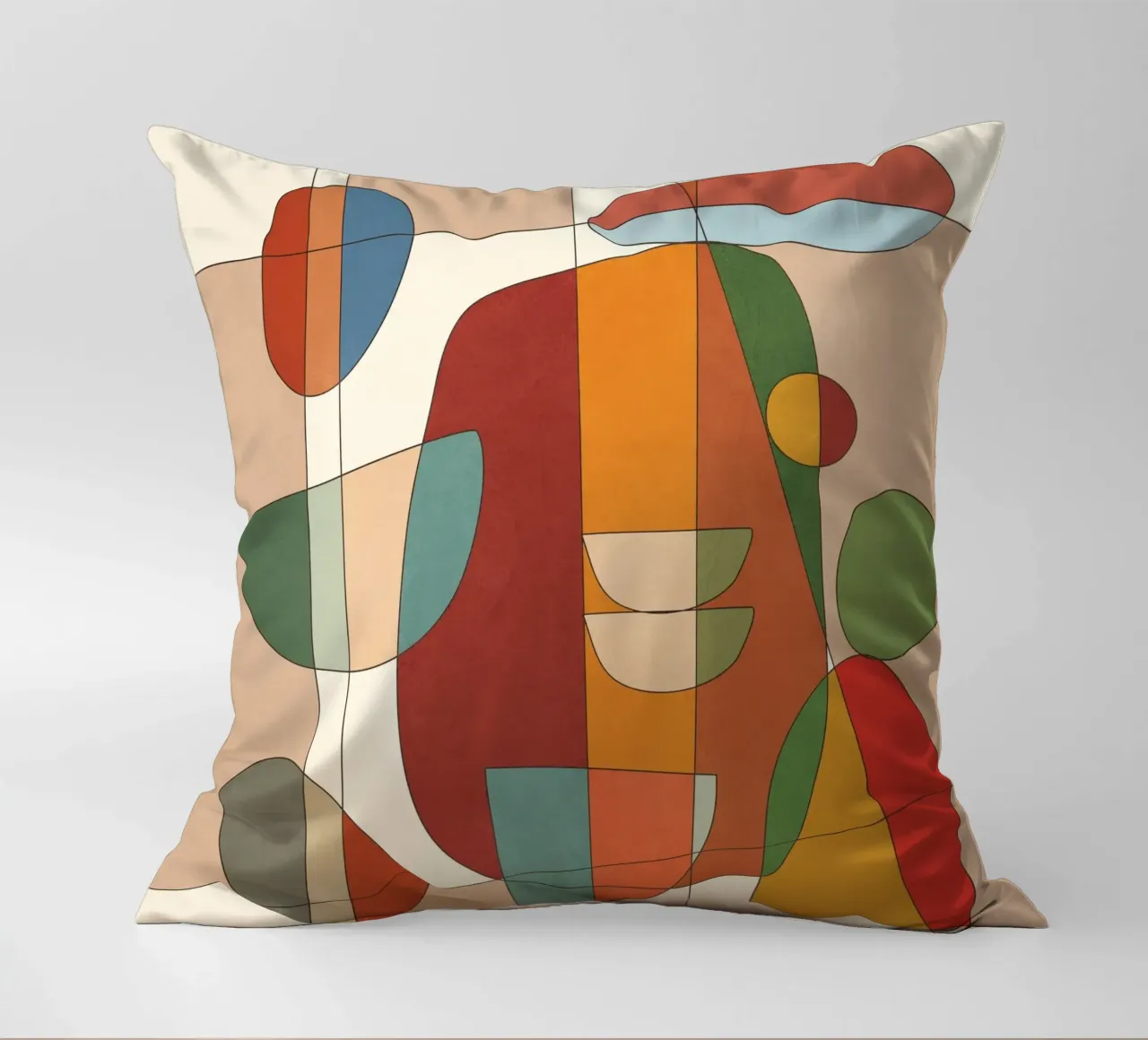 Modern Abstract Art 12 cuscino da cityart