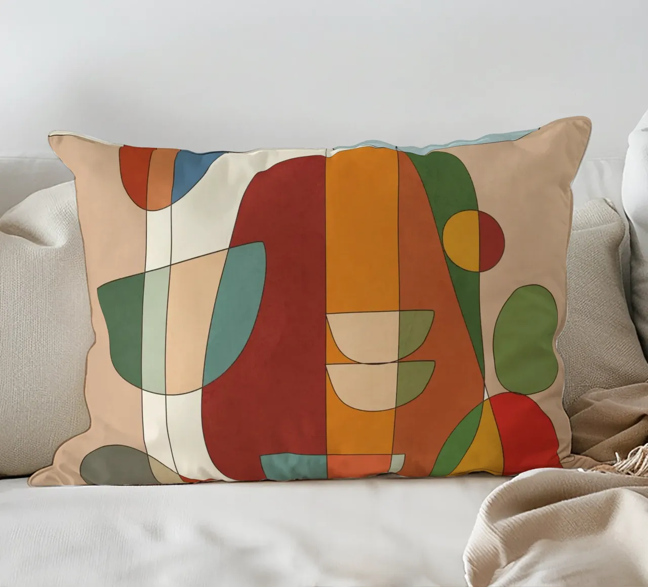 Modern Abstract Art 12 cuscino da cityart