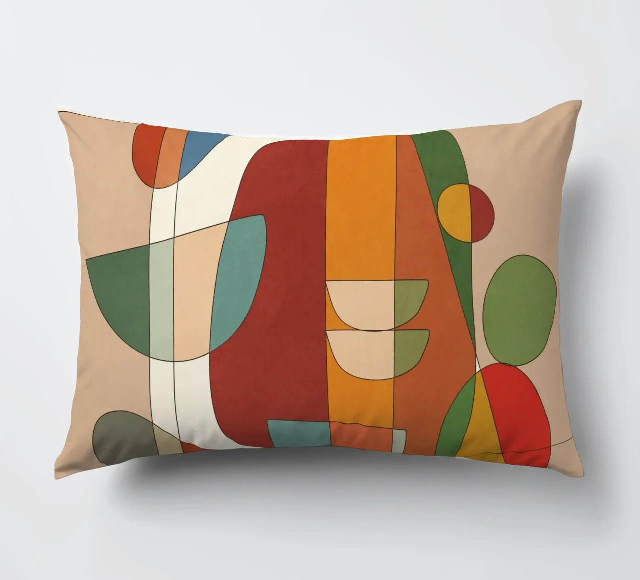 Modern Abstract Art 12 cuscino da cityart