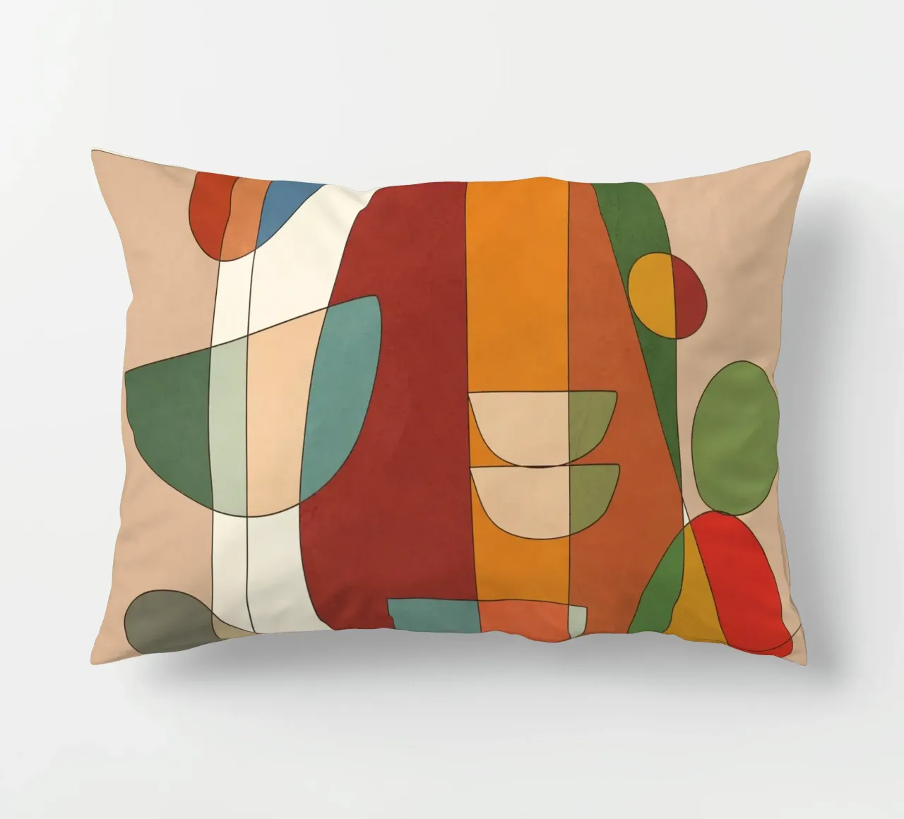 Modern Abstract Art 12 cuscino da cityart