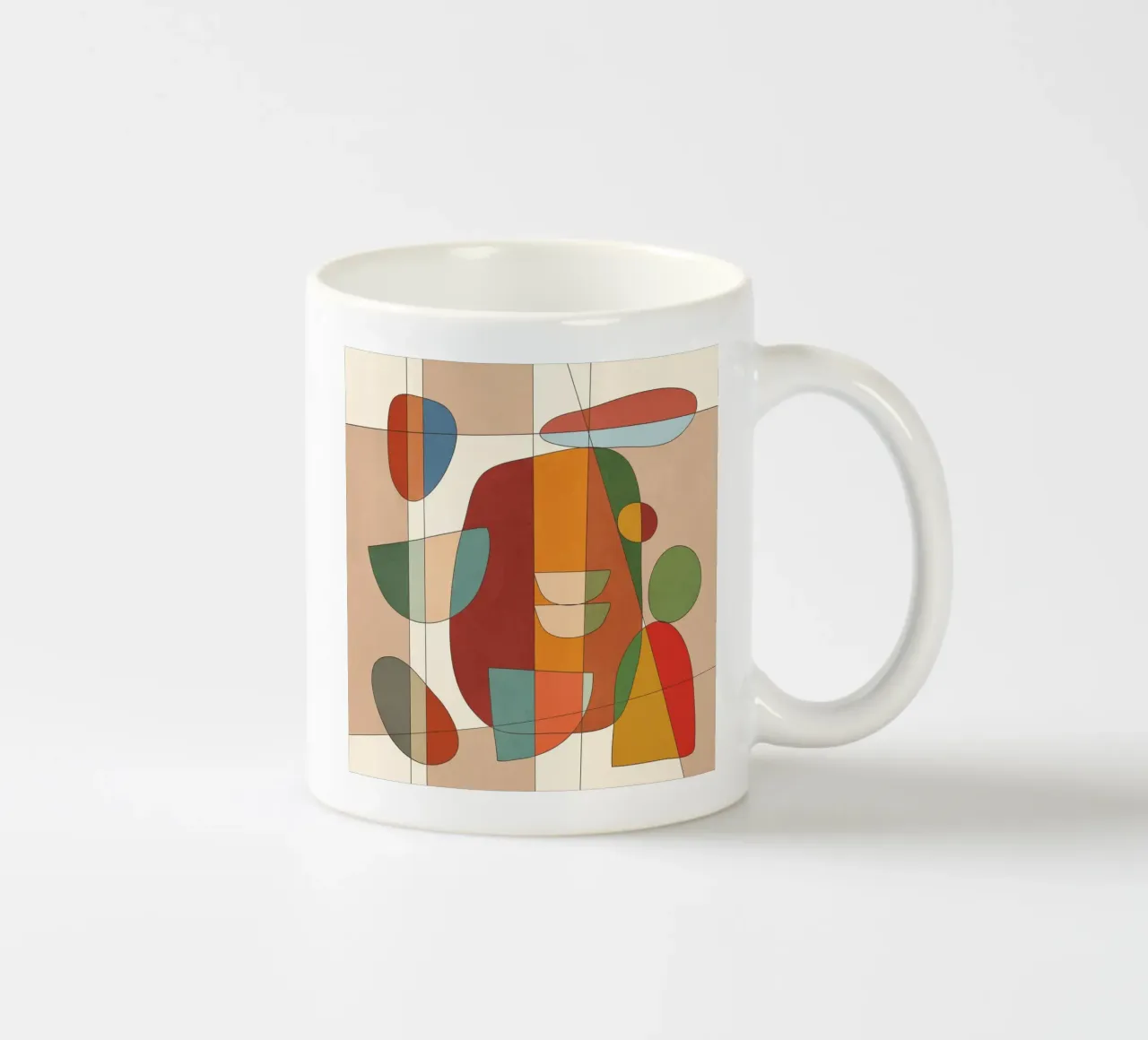 Modern Abstract Art 12 tazza in ceramica da cityart