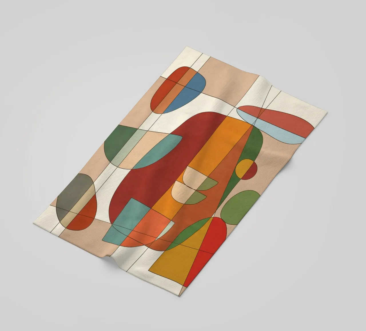 Modern Abstract Art 12 telo mare da cityart